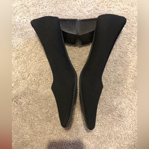 Vivaia Black Flats with Rounded Toe With Heel size 41 - Picture 2 of 3